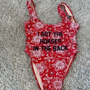 Private Party “got the horses in the back” suit